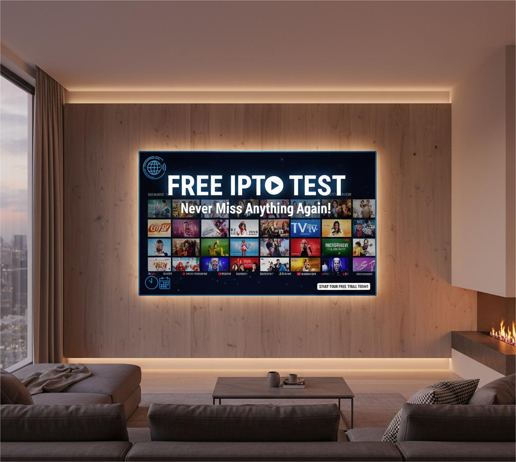 The FREE IPTV TEST: Never Miss Anything Again!